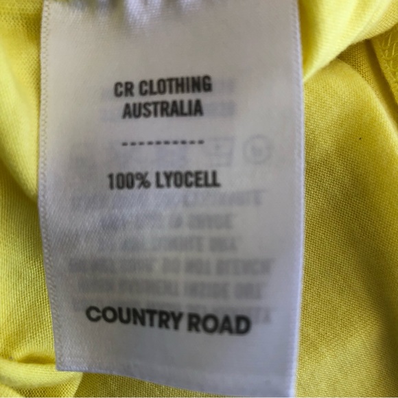 🌿 COUNTRY ROAD 🌿 sleeveless yellow blouse size XS - Picture 6 of 7